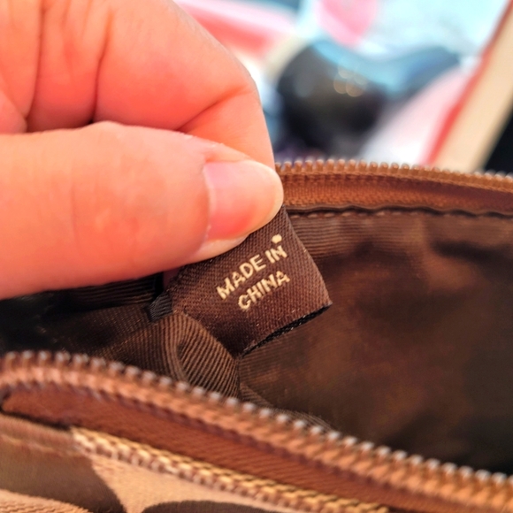 Coach Monogram Swingback Crossbody Bag - Picture 6 of 9